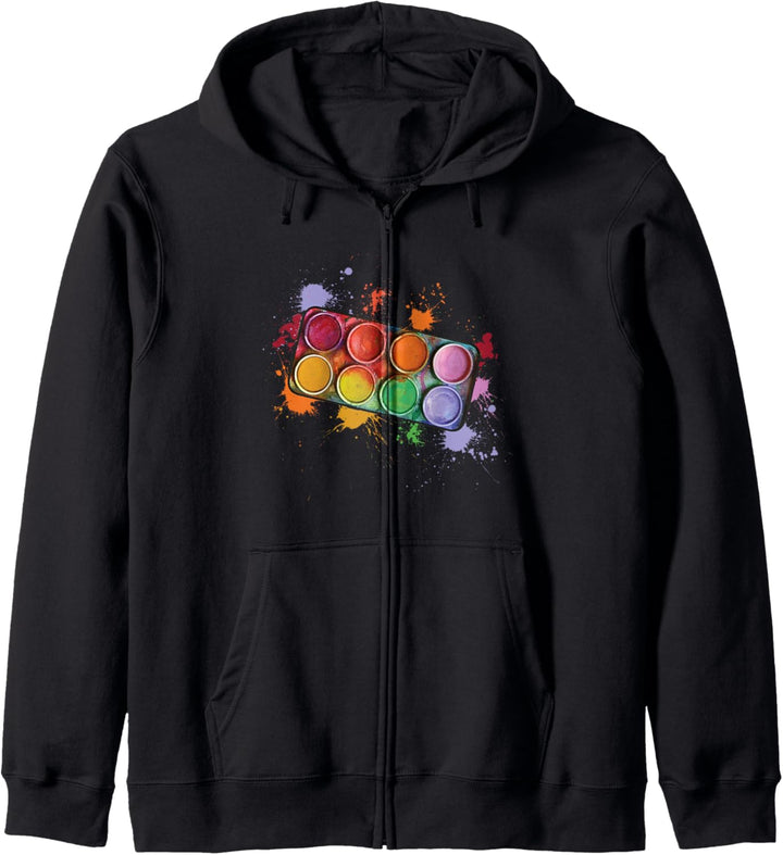 farbspritzer malerin geschenk Kapuzenjacke