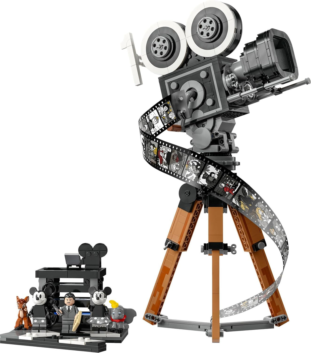 LEGO | Disney Kamera – Hommage an Walt Disney, Set für Erwachsene mit Micky- und Minnie Maus-Minifig
