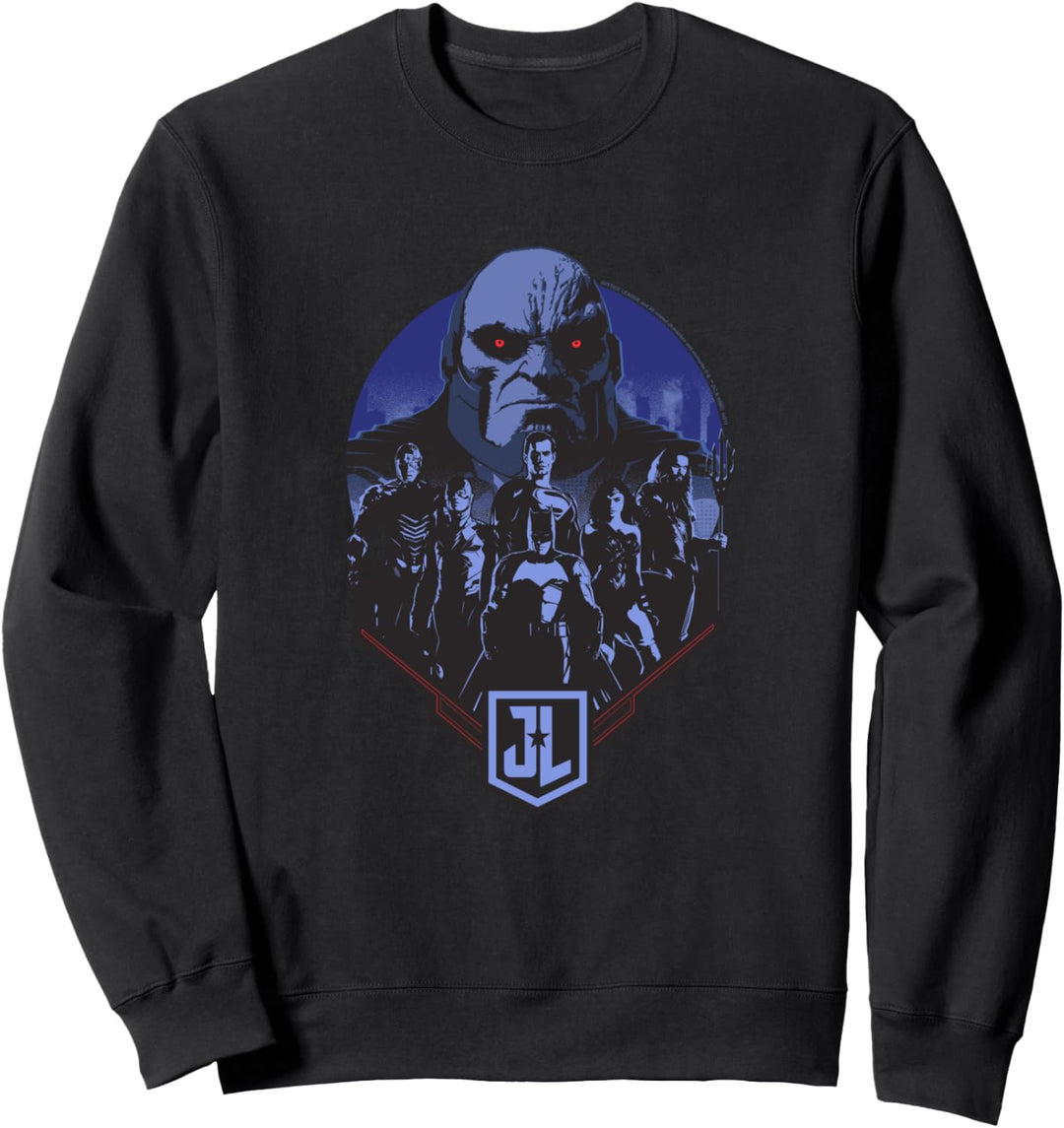 Zack Snyder's Justice League Darkseid and Justice League Sweatshirt