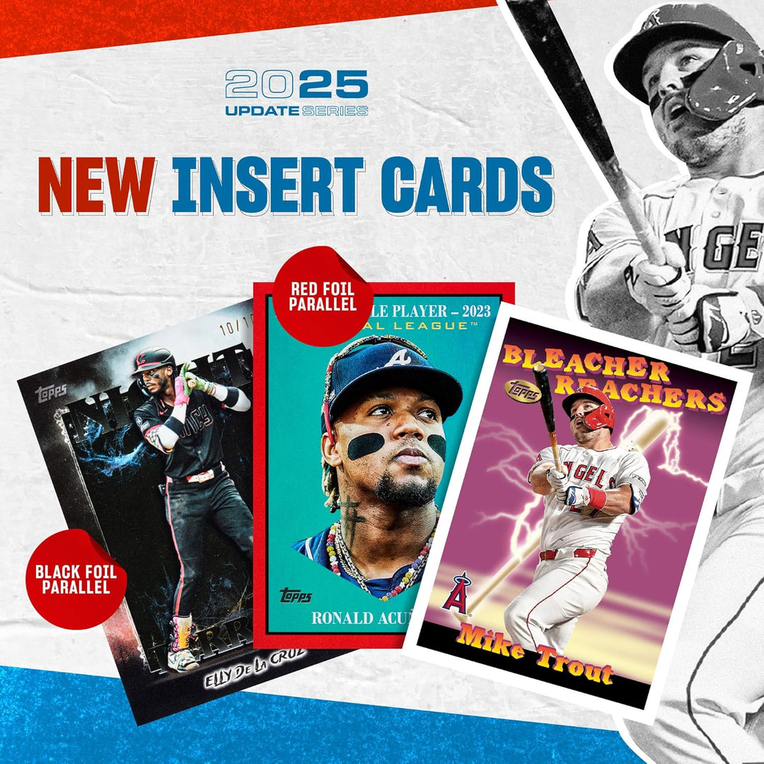 2025 Topps Baseball Update Serie – werksseitig versiegelt – Vorteilsbox