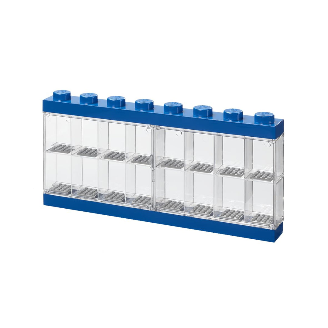 Room Copenhagen LEGO Minifigur Vitrine 16, blau, One Size Single