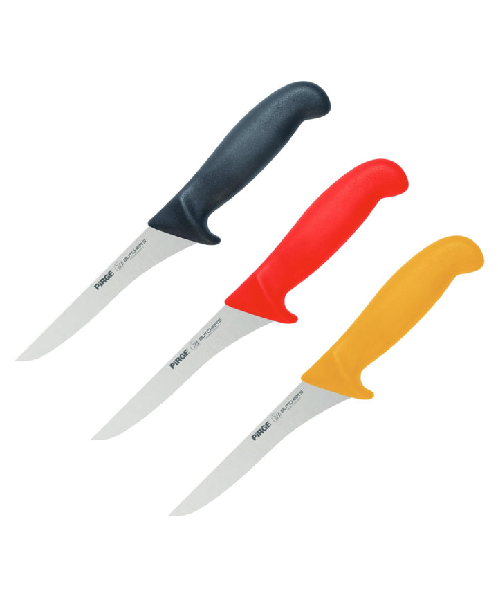 Pirge Butcher's Made in Germany Profi Ausbeinmesser Set 12 cm - Metzgermesser - Fleischermesser - St