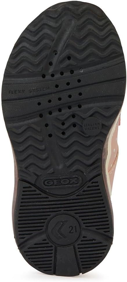 Geox Baby-Mädchen B Todo Girl Sneaker 20 EU Old Rose, 20 EU Old Rose