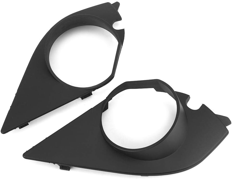 Nebelscheinwerfer Abdeckung, Nebelscheinwerfer Abdeckung Lampe Rahmengitter Fit für 5er E60 E61 03-1