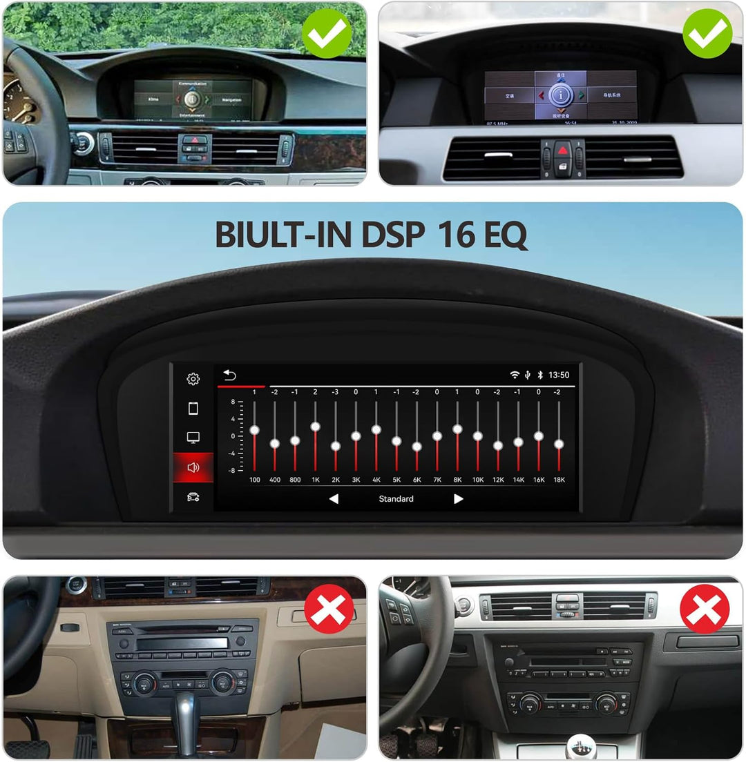 Linux Autoradio Blitzstart kompatibel mit BMW 3er/5er E60 E61 E63 E64 E90 E91 E92 (2005-2008) CCC iD
