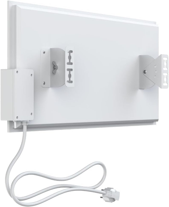 BR Bringer Infrarot Hochleistungsheizung 1200 Watt - Kompakte Infrarotheizung 60×30cm mit integriert