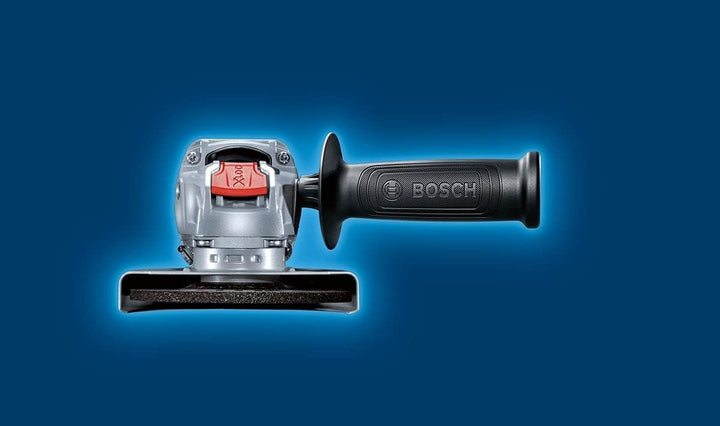Bosch Professional Winkelschleifer GWX 10-125 (1000 Watt, für X-LOCK Zubehör, ScheibenØ: 125 mm, im