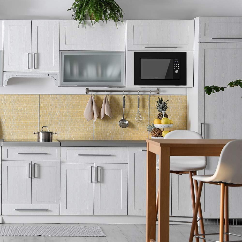 Cecotec Digitale und einbaubare Mikrowelle GrandHeat 2000 Built-in Black. 20 Liter Fassungsvermögen