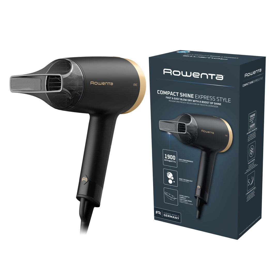 Rowenta CV1811 Express Style Haartrockner | 1900 Effiwatt | 2 Einstellungen | Ionen-Technologie | le