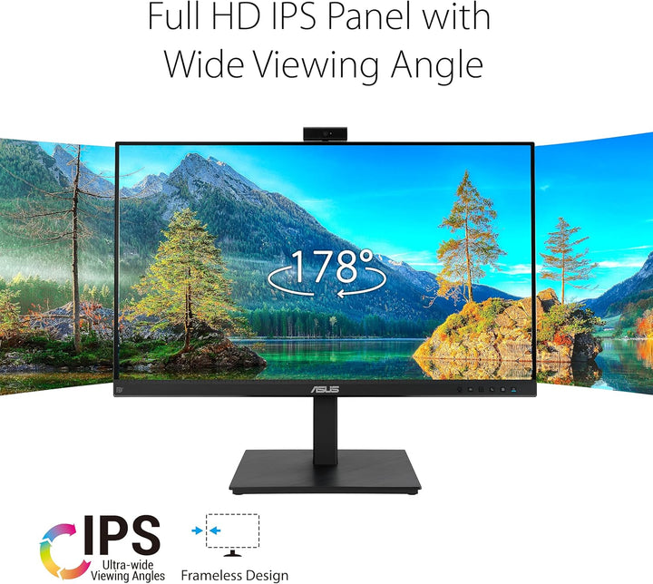 ASUS Business BE279QSK | 27 Zoll Full HD Monitor | 16:9 IPS Panel, 1920x1080 | ergonomisch, Pivot, B
