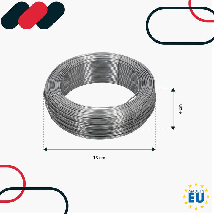 KOTARBAU® Gartendraht 1,4 mm Pflanzendraht Basteldraht Bindedraht Spanndraht Zaundraht zum Binden vo