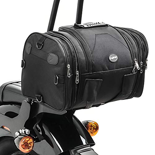 Hecktasche/Gepäckrolle Kompatibel für Roller Craftride RB1 24-30L schwarz