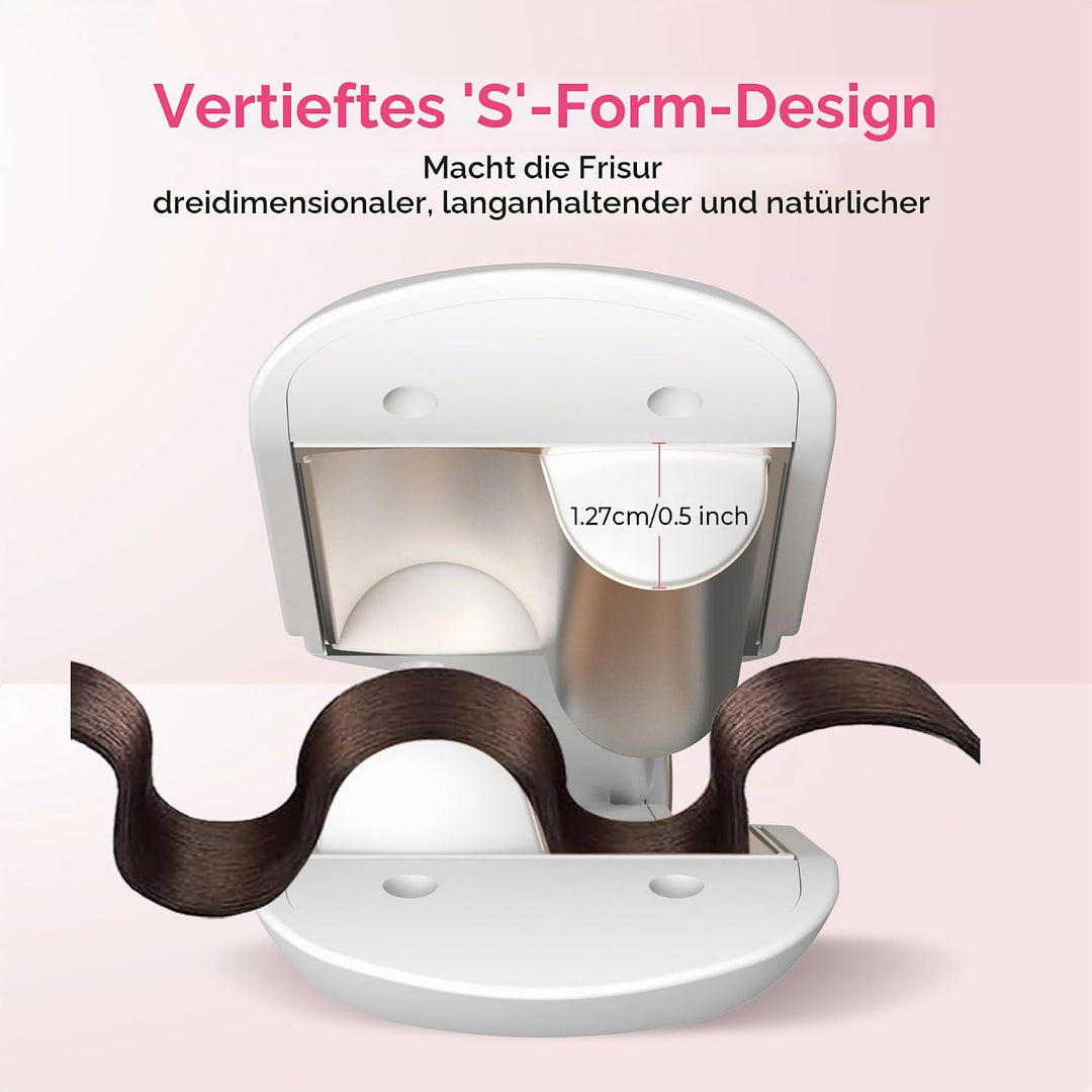 OKWRAP Beach Waves Lockenstab Grosse Locken, Welleneisen Für Haare, 32MM Deep Beachwaves Lockengerät