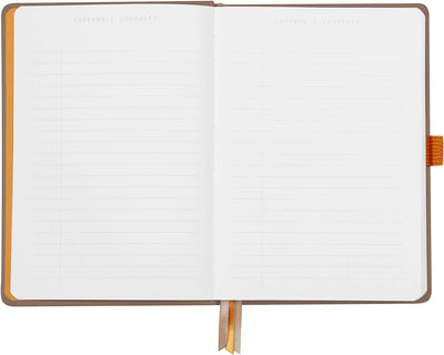 Rhodia 118573C Notizheft Goalbook (DIN A5, 14,8 x 21 cm, Dot, praktisch und trendige, mit festem Dec