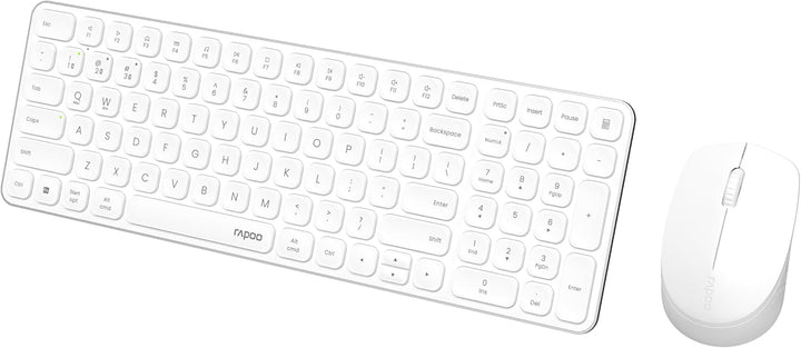 Rapoo 9310M kabelloses Tastatur-Maus Set Wireless Deskset 2400 DPI Sensor bis zu 12 Monate Batteriel