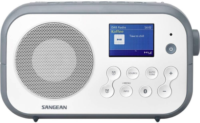 Sangean DPR-42BT tragbares DAB+ Digitalradio (FM-RDS-Tuner, Bluetooth, integrierter Lautsprecher, Ba