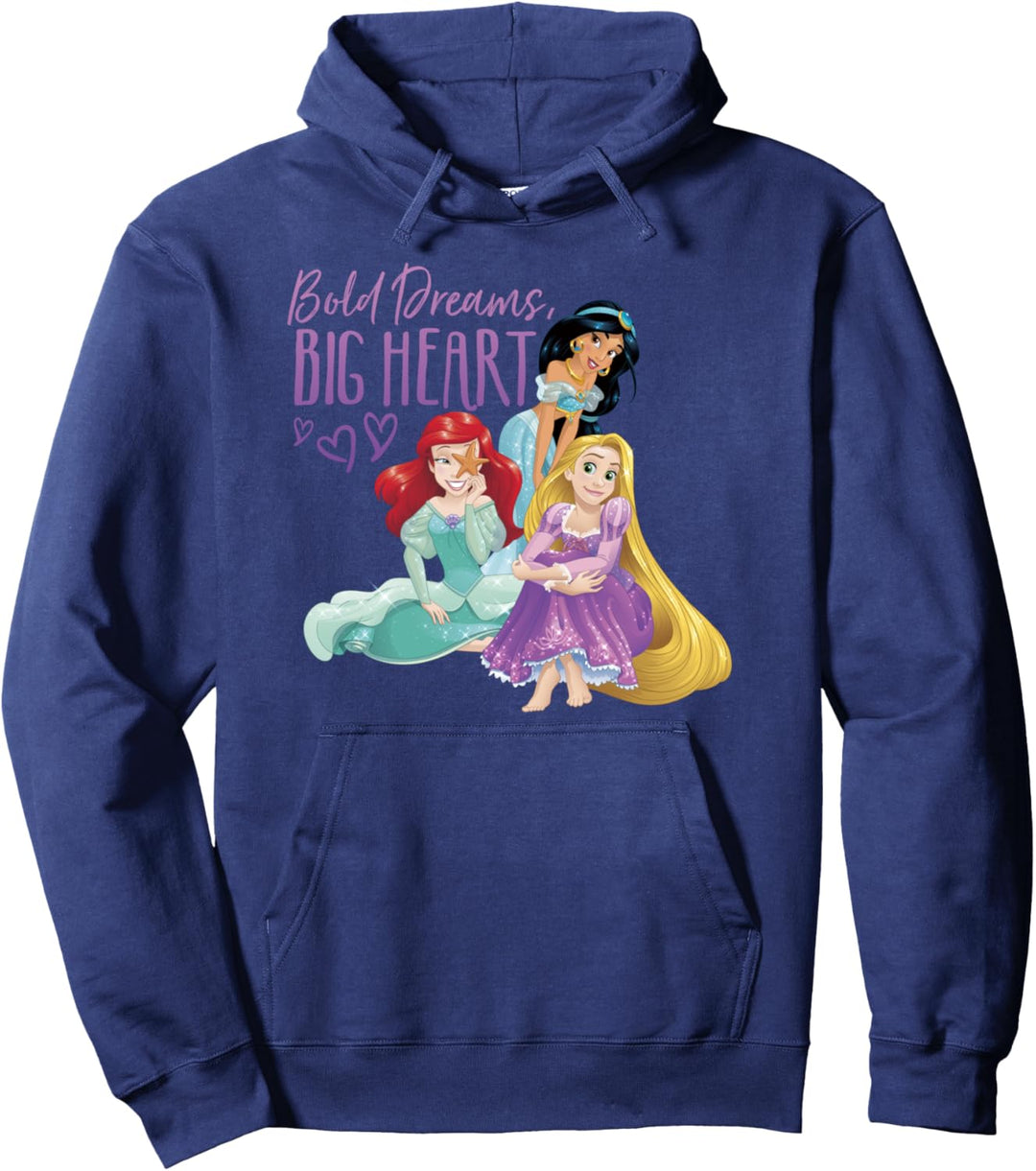 Disney Princess Bold Dreams Big Heart Group Shot Pullover Hoodie
