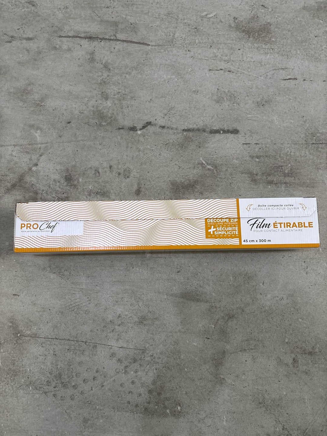 2 Rollen Frischhaltefolie Pro Zip, zum Schutz der Frische von Lebensmitteln, für Mikrowellen und Gef