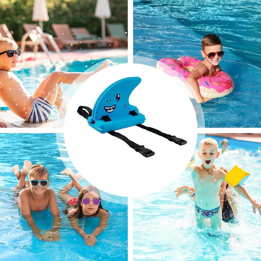 Schwimmen für | Flossenförmiges Kinder-Poolgerät | Tragbares Schwimmgerät, Rückenschwimmer, Sicherhe