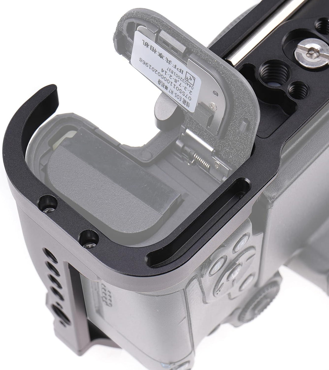 R7 Cage Mit oberem Handgriff, Hersmay Aluminium Kamerakäfig Camera Cage für Canon EOS R7 Kameras, Vl