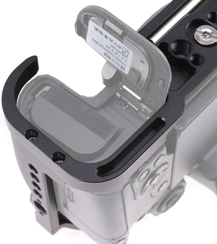 R7 Cage Mit oberem Handgriff, Hersmay Aluminium Kamerakäfig Camera Cage für Canon EOS R7 Kameras, Vl
