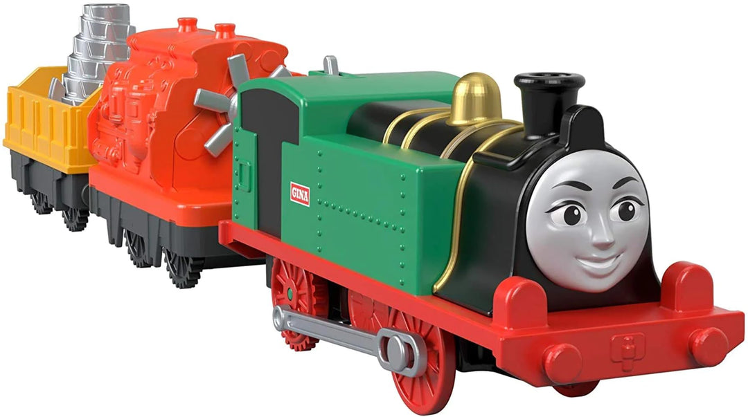 Thomas & Friends Gina GDV33, Thomas, die kleine Lokomotive & Freunde, motorisierter Zug, Mehrfarbig,