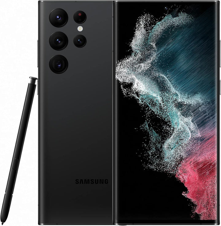 Samsung Galaxy S22 Ultra 5G 512GB | 12GB RAM Handy, Schwarz (Samsung Türkei Garantie) Alle Träger Sc