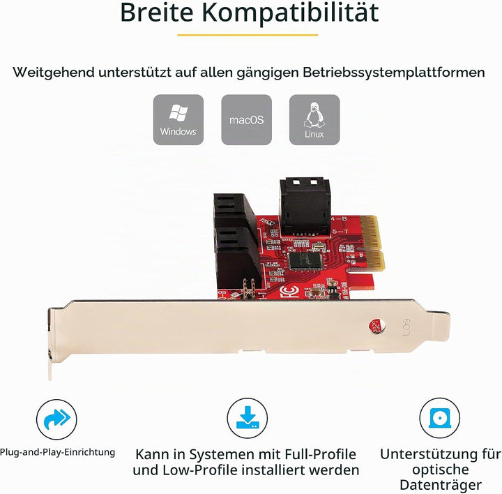 PCIE SATA Controller Cards