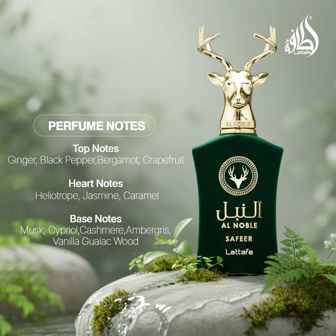 Al Noble Safeer 100ml Lattafa Eau de Parfum - Herren