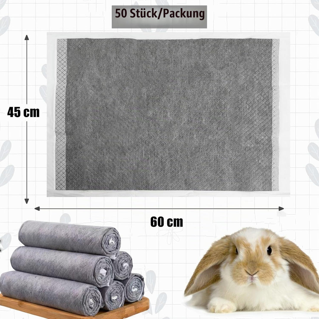 Einweg Meerschweinchen Käfig Einlagen wasserdichte Pipi Pads für Meerschweinchen Kleintiere Einstreu