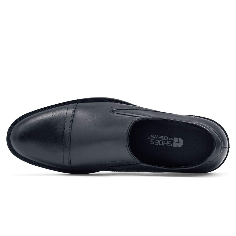 Shoes for Crews Schuhe Statesman – Bequeme Lederschuhe, gepolsterte Einlegesohlen, Rutschhemmende La