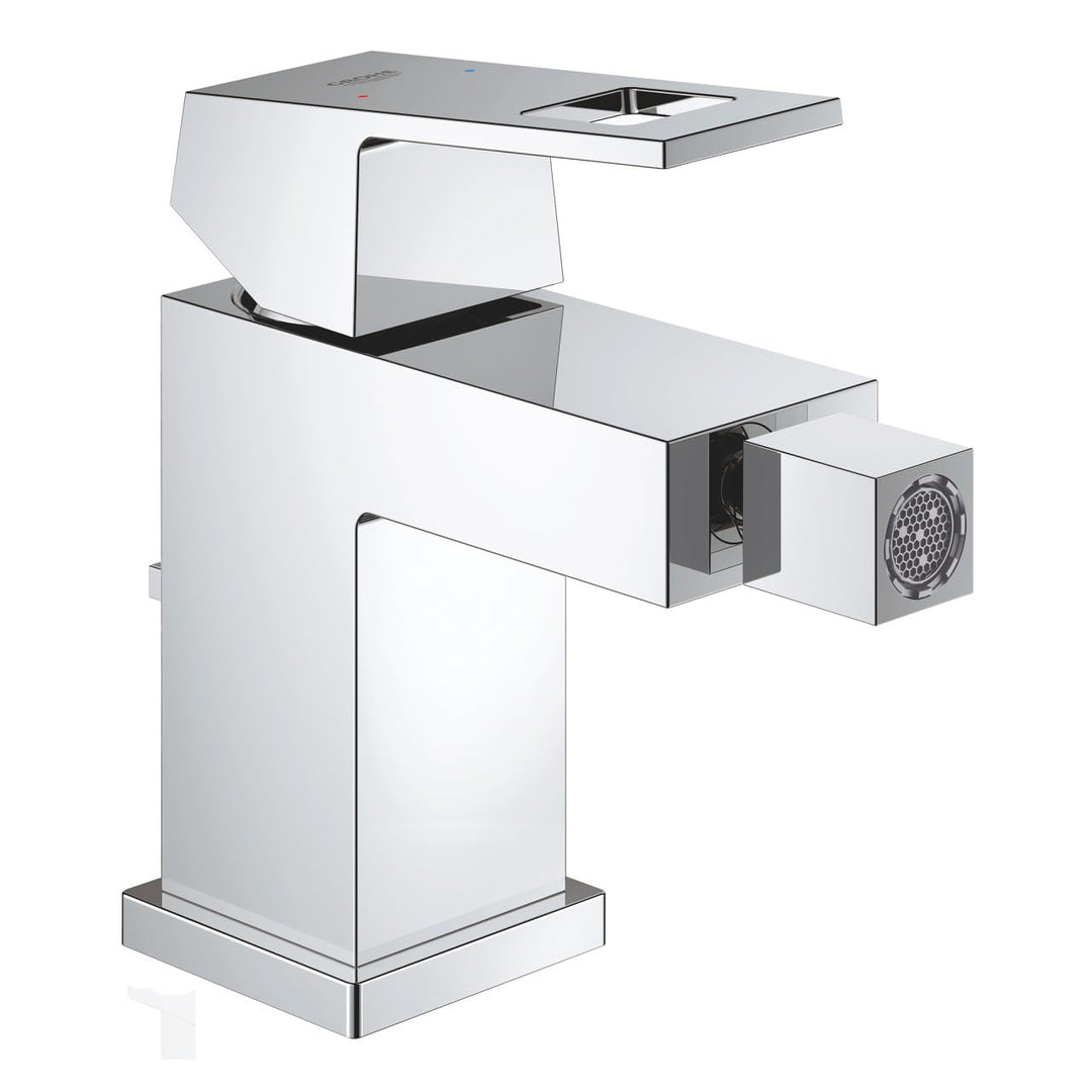 GROHE Eurocube | Bidetarmatur | Zugstange, Kugelgelenk-Auslauf | chrom | 23138000