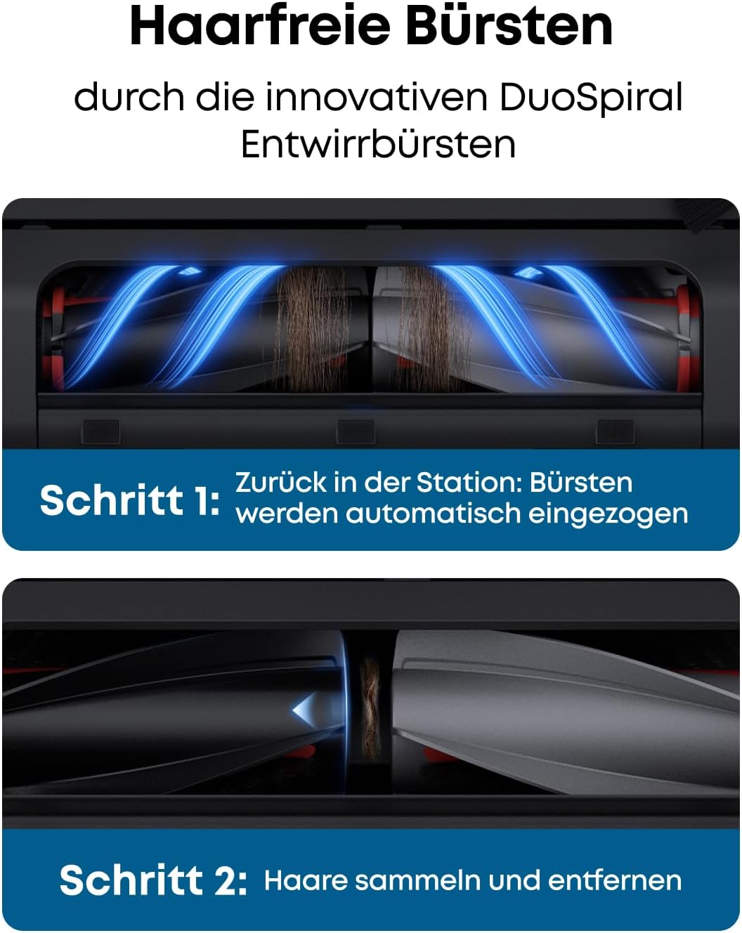 eufy Omni E28 HydroJet Saugroboter mit Wischfunktion, tragbarer Tiefenreiniger, 20.000Pa Turbo-Saugk