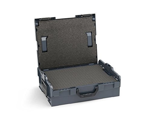 Bosch Sortimo Schnitteinlagen-Set | L BOX 136 (anthrazit) inkl. Schnitteinlagenset EPP & Deckeneinla