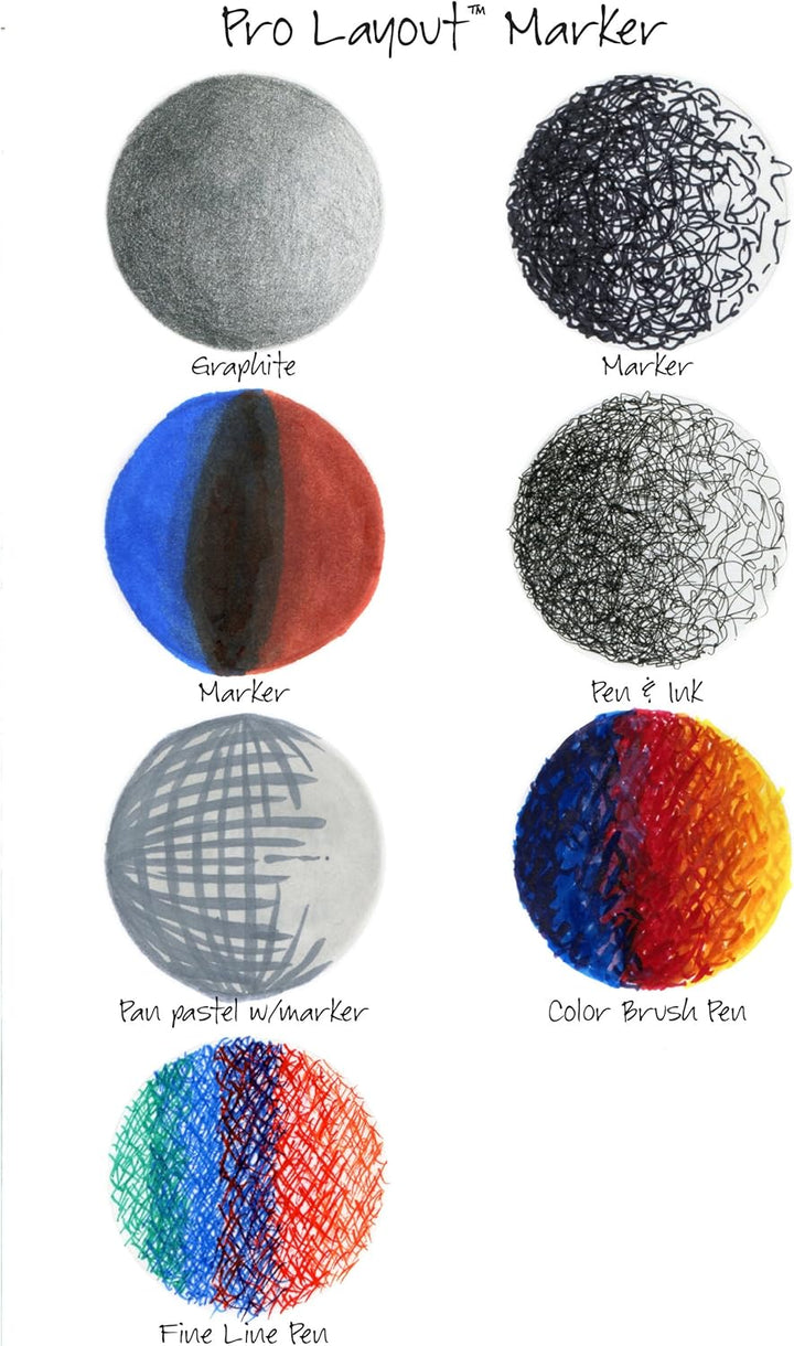 Canson Artist Series Pro Layout Marker Papier, Faltblock, 22,9 x 30,5 cm, 50 Blatt (70 g) – Künstler