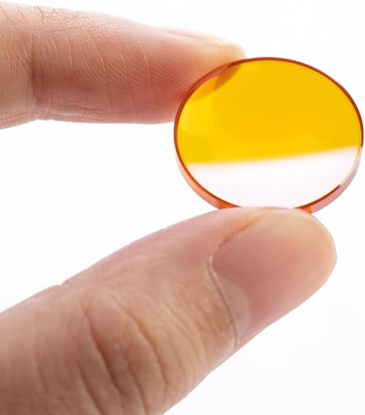 Cloudray CO2 Fokuslinse Focus Lens 18 mm Durchmesser 38,1 mm Brennweite – ZnSe Laserlinse für CO2 La