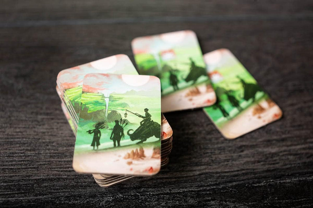 Red Raven Games Now or Never Brettspiel, Grün