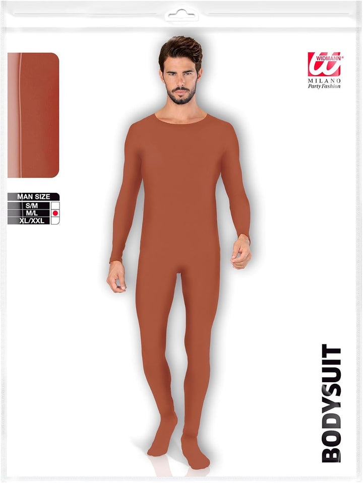 "SKIN COLOR BODYSUIT" - (S/M) Hautfarben S-M, Hautfarben S-M