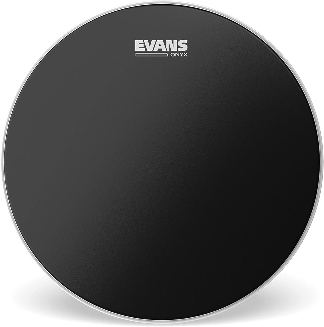 Evans B16ONX2 40,64cm (16 Zoll) Tomfell Onyx zweilagig 0,19mm, Schwarz 16 inch, 16 inch