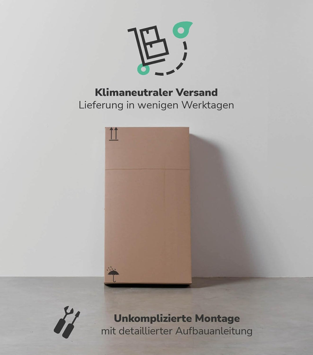 mokebo® Bad Hochschrank 'Der Kapitän' (180x33x34 cm) Badezimmerschrank schmal oder Badschrank, auch