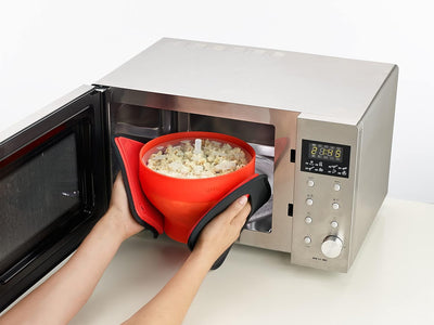 Lékué 3000215SUR Popcorn Geschenkset, Silikon Kit Cadeau, Kit Cadeau