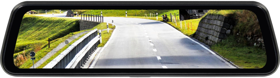 ESX VNA-Mirror - 9,7 Zoll Rückspiegelmonitor mit Vollbildansicht - HD Auflösung | 2 x Video IN | 9-3