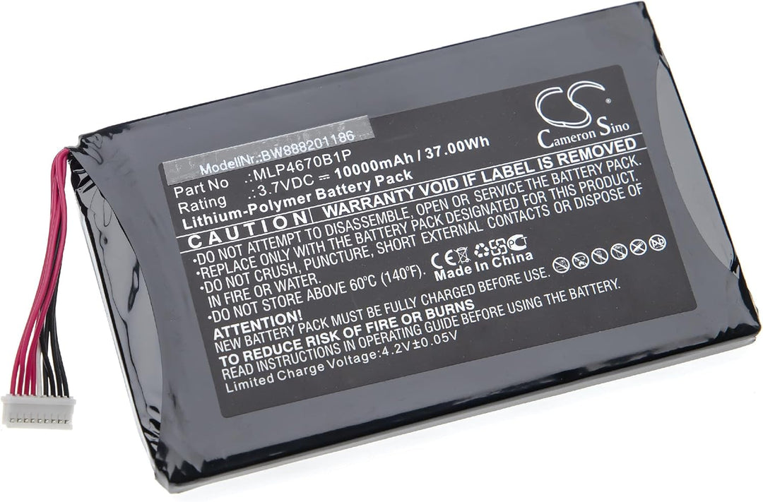 vhbw Akku kompatibel mit Autel MS906TS, Maxisys MS906BT, MS906BT, MS906S, Maxisys MS906TS Messgerät