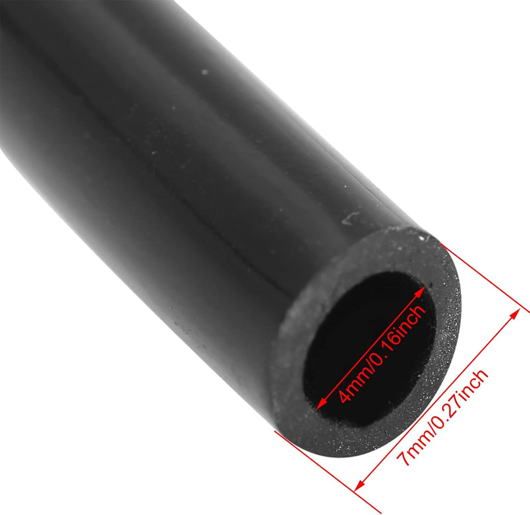 Joyzan Gartenbewässerungsrohr, Tropfbewässerungsschlauch PVC-Schlauch Micro Drip Verbindungsrohr Gar