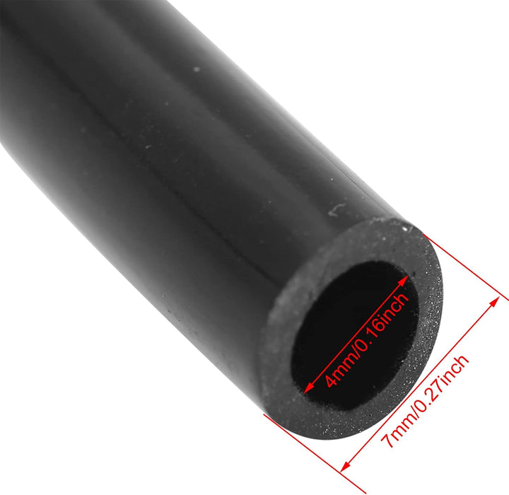 Joyzan Gartenbewässerungsrohr, Tropfbewässerungsschlauch PVC-Schlauch Micro Drip Verbindungsrohr Gar