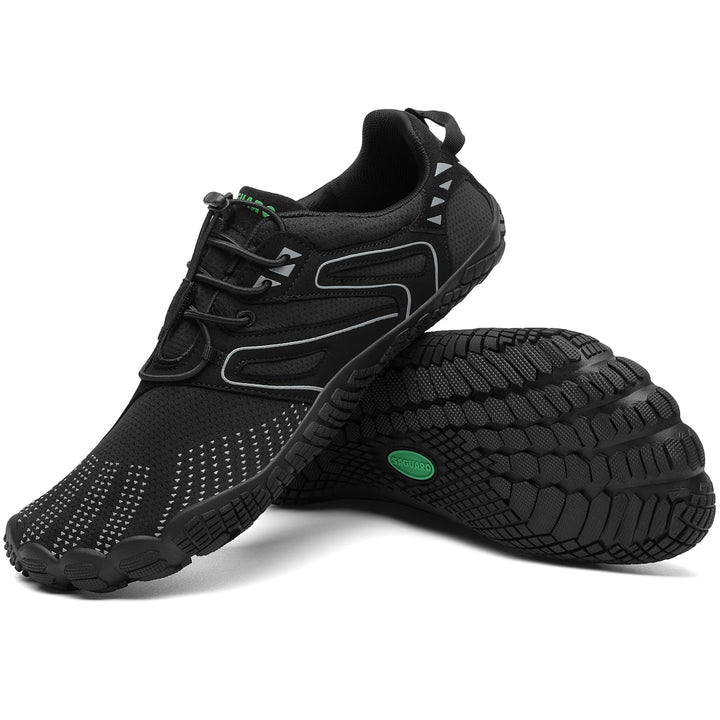 SAGUARO Unisex Barfussschuhe Outdoor Barfuss Traillaufschuhe Zehenschuhe mit Zero-Drop Solhe Gr.36-4