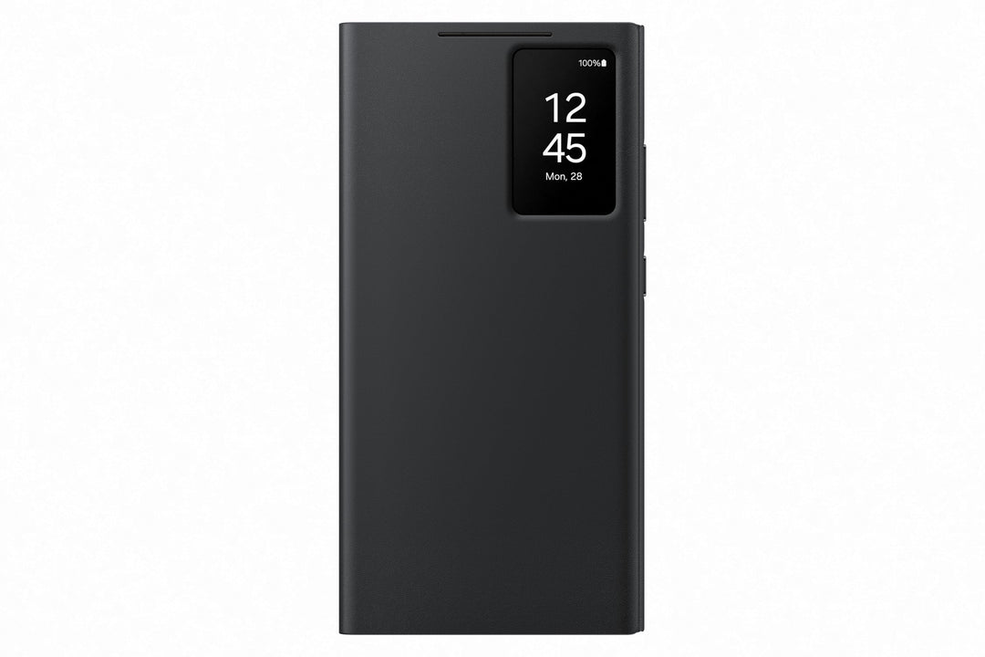 Samsung Smart View Wallet Smartphone Case EF-ZS928 für Galaxy S24 Ultra, Handy-Hülle, Kartenfach, Si