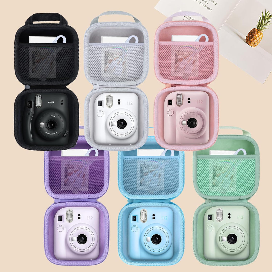 Hartschalen Schutzhülle Tasche Geeignet für INSATX mini 12 / INSTAX mini 11 Sofortbildkameras (Bloss