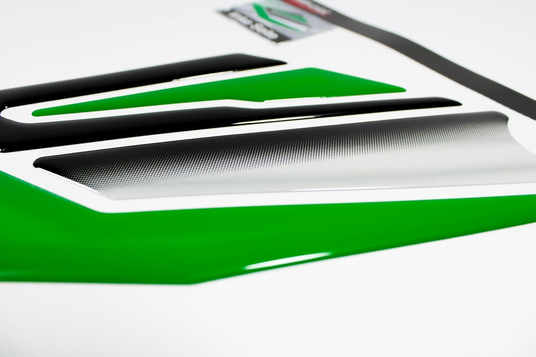 Tankpad Seitentank Pad Tankschutz Grün kompatibel für Kawasaki Z125 X801400VA Kniepad - 1, Kniepad -
