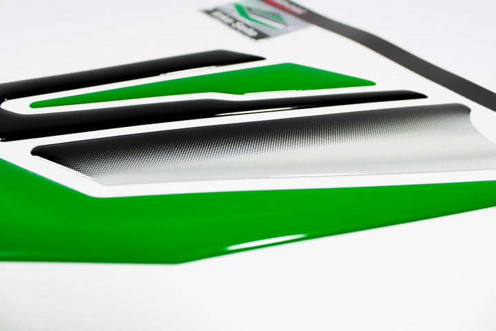 Tankpad Seitentank Pad Tankschutz Grün kompatibel für Kawasaki Z125 X801400 Kniepad - 1, Kniepad - 1